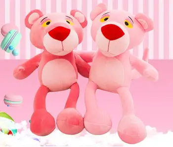Candice guo! super mielas pliušinis žaislas puikus soft pink panther įdaryti lėlė mergaitėms, vaikams, gimtadienis, Kalėdos, dovanų 30cm 1pc