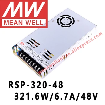 Tai Gerai, RSP-320-48 meanwell 48VDC/6.7 A/321W Bendros Produkcijos su PFC Funkcija Maitinimas internetinėje parduotuvėje