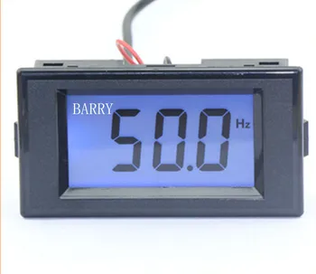 Skaitmeninis LCD Dažnio Matuoklis AC80-300V Dažnio Skydelis hz Dažnio Matuoklis Testeris Stebėti 10-199.9 Hz Mėlynas apšvietimas