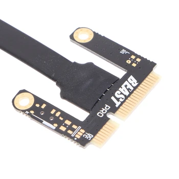 1 Set PCI-E Išorės Nešiojamas Vaizdo plokštės Doko Stotis ATX Laidas, Mini PCI-E Docking Station Sąsaja
