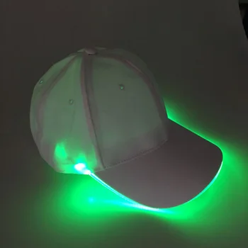 FS 2020 m. Aukštos Kokybės LED degė šviesa Skrybėlę Moterims, Hip-Hop Beisbolo kepuraitę Medvilnės Spalvotų Mens Šalies Skrybėlės, Gorra Hombre