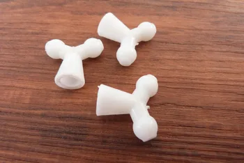 25x20mm baltos spalvos, trikampio formos, plastiko karoliukai tinka 12mm skeletas bendras žaislų bendras skeletas priedai