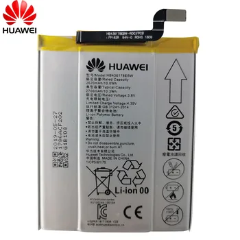 Originalus HB436178EBW Mobiliojo Telefono Pakeitimo Li-Polimero Baterijos 2700mAh Už HUAWEI Mate S KRR-CL00 KRR-UL00 Batterie Batterij