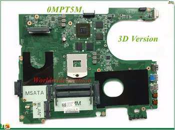 0MPT5M KN-0MPT5M Už Dell Inspiron 17R 7720 3D Versija Nešiojamas Plokštė DA0R09MB6H3 PGA989 N13P-GT-A2 DDR3 Testuotas