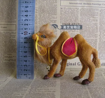 Mini mielas modeliavimas kupranugaris žaislas puikus kupranugaris lėlės dovana, apie 11x5x13cm