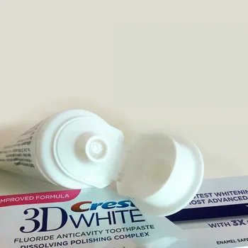 Crest 3D White Dantų Pasta Brillance Dantų Balinimo Patobulinta Formulė Dantų Dantų Priežiūra, Burnos Higienos Išspauskite Gelio dantų Pasta 116g