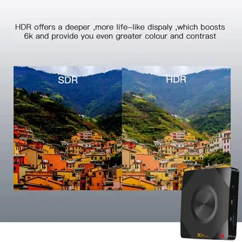 SZILBZ x99 mini Android 9.0 Smart TV BOX Allwinner H6 Quad Core palaikymas 6K 2.4 G&5G WIFI Set Top Box Media player X99mini