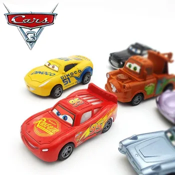 Pixar Automobilių Pull-back Automobilių McQueen Jackson Audra Cruz Ramirez Mater Diecast Metalo Lydinio Automobilių Modelį Žaislai Vaikams