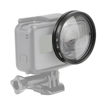 52mm didinamasis stiklas 10x Priartinimas Makro Arti Objektyvas GoPro Hero 5 6 Black Veiksmo Kamera Aksesuaras Eiti Pro Hero5