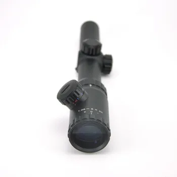 Visionking Tikslas Medžioklės Riflescopes 1.25-5x26 Vandeniui Snaiperis Raudonas Blue Dot Tinklelis Optika Regos .223 Optinio Ilgo Nuotolio taikymo Sritis