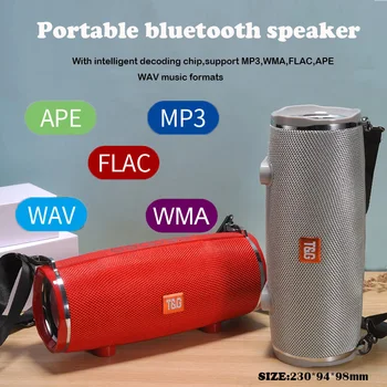 30W TWS Portable Bluetooth garsiakalbiai Wireless boombox 