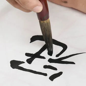 Kinų Kaligrafija Šepečiai Pen Nustatyti Weasel Plaukų Didelės Reguliariai Scenarijus Teptuku Kelis Plaukus Kinų Tapybos ir Raštu Teptukų Rinkinys