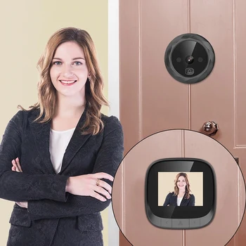 2.4 Colių, Smart Elektroninės Durų Viewer Skaitmeninis Fotoaparatas Doorbell Anti-Vagysčių Vaizdo Doorbell Viewer Durys Akių 320X240
