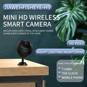 1080P Belaidės Mini Wi-fi, Kamera, Namų Apsaugos Kamera, IP Stebėjimo kamerų IR Naktinis Matymas, Judesio Nustatyti Kūdikio stebėjimo P2P CCTV