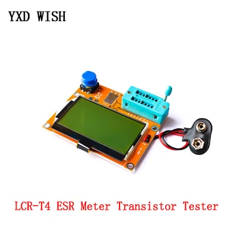 LCR-T4 LCD Skaitmeninis Tranzistorius Testeris, Matuoklis Diodų Triode Talpą, ESR Matuoklis M328 Baterija MOSFET/JFET/PNP/NPN L/C/R1 Testeris
