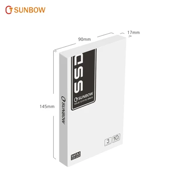 TCSUNBOW SSD 120GB 240GB 480GB 1 TB 2TB 2.5 colių SATAIII Vidaus Kietojo kūno Diskai