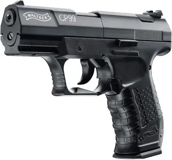 Umarex Walther CP99 .177 Kalibro Granulių Ginklą Oro Pistoletas su Wearable4U Pluoštas Metalo dekoratyvinės sienų valdyba
