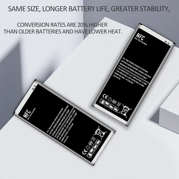PINZHENG 3200mAh Bateriją, Skirtą Samsung Galaxy Note 4 N910A N910V N910P N910C N910T įmontuota NFC Pakeitimo Mobiliojo Telefono Baterija
