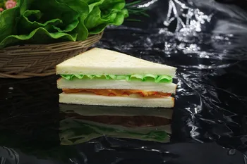 Dirbtinių Dekoracijų Maisto produktų PU Modeliavimas Sandwich 