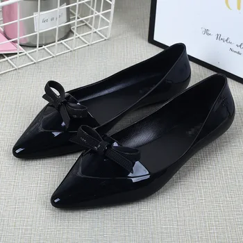 Naujas Suaugusiųjų mados Želė Batai moterims Vasaros sandalai atsitiktinis PVC Vieną batai point lietaus batai SHW065