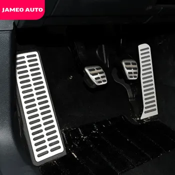 Jameo Auto Automobilis Pedalo Pedalai Dangtelis VW Golf 5 6 GTI Jetta MK5 CC Passat B6 B7 Tiguan Touareg už Skoda Octavia Priedai