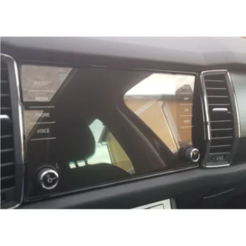 8 Colių Skoda Kodiaq Karoq 2017 2018 2019 Screen Protector, Automobilių Navigacijos Grūdinto Stiklo Optikos Auto Interjero Priedai