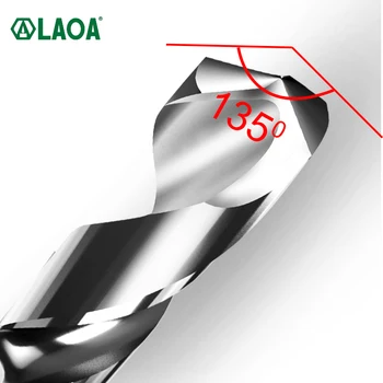 LAOA 5vnt HCS Įrankių Rinkiniai HSS grąžtus Nustatyti Metalo Tiesiu Kotu 4.6-6.5 mm grąžtus, Elektros Grąžtai, Metalo Dalys Procesas