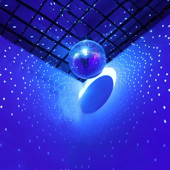 Thrisdar Dia25CM 30CM Stiklo Veidrodis Diskoteka Kamuolys Namuose Šalis, KTV Baras, Parduotuvė, Atostogų Kalėdų šviesą Atspindinčios Disco Ball Light