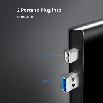 ISky Paviršiaus USB Hub Docking Station HDMI už Pro5 Pro6 USB DP Uosto Išplėsti iki 4K HDMI USB Paviršiaus Pro2017 Paviršiaus Pro 34567