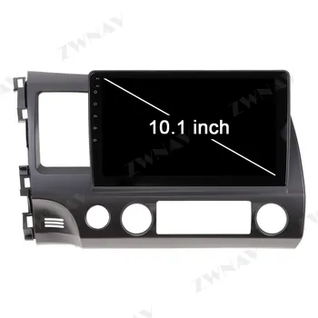 2 din IPS jutiklinį ekraną ir Android 10.0 Automobilio Multimedijos grotuvo Honda Civic 2007-2011 automobilių BT audio radijas stereo GPS navi galvos vienetas