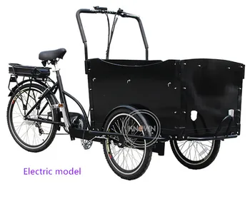 2021 Populiariausių Kinijoje Pagamintas Elektros Ticycle Cargo Bike Street Prekybos Maisto Krepšelį