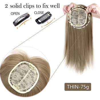 11Inch Įrašą Plaukų Gabalus, Tiesūs Plaukai Pratęsimo Su Kirpčiukais Sintetinių 16 Spalvų Įrašą Plaukų Gabalus Moterims