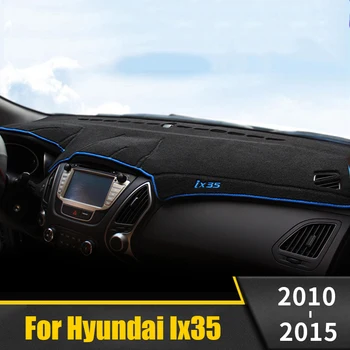 Automobilio prietaisų Skydelyje Išvengti Šviesos padas Priemonė Platforma Stalas Padengti Kilimėliai Kilimai LHD, Skirta Hyundai IX35 2010-2013 m. m. m Priedai
