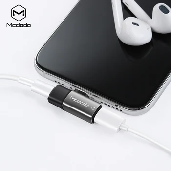 Mcdodo IPhone AUX Audio Adapteris Įkrovimo Jungtis į DC3.5 / Dvigubas Žaibas 