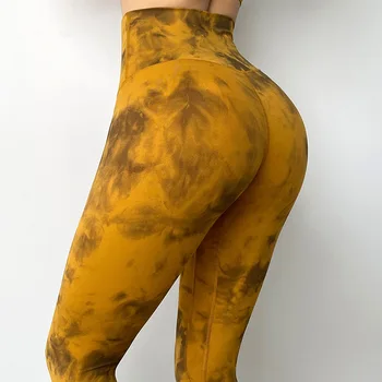 Jogos kelnės moterims, veikia tie dažai aukštas juosmuo trumpas kelnes lulu fitneso kelnės persikų atlikti sėdmenų greitai-džiovinimo sweatpants