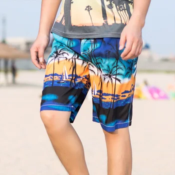 Sunga masculina 2020 metų Vasaros Paplūdimio Trumpas Vyrų Valdybos šortai Fitneso Kvėpuojantis Atsitiktinis medis spausdinti Šortai Vyrams Plius Dydis M-6XL