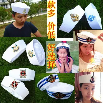 2019 Vyrų ir Moterų Jūreivis, Didelis Rodyklė karinio jūrų Laivyno Jūreivis Bžūp Kapitonas Sailor Skrybėlę Bžūp Efektyvumo Karinės Hatsfor Suaugęs ir Vaikas