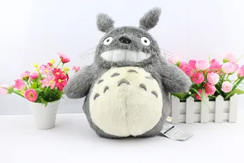 40cm Aukštos Kokybės Mano Kaimynas Totoro Pliušinis Lėlės Žaislas Burna ir Uždaryti Burną, galite pasirinkti stilių,