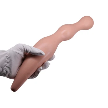 Unisex ! Super Didelis Double-end Analinis Granulės Vyrų Prostatos Massager Analinis Dilator Gėjų Sekso Žaislai Suaugusių Žaidimas Produktų, Sekso Parduotuvė