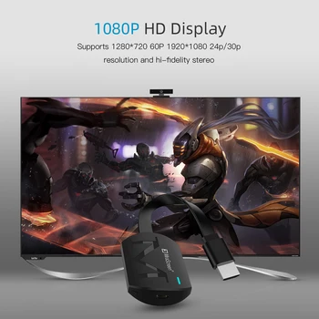 HD 1080P G4 Belaidžio WiFi Ekranas Dongle TV Imtuvas TV Stick Miracast 