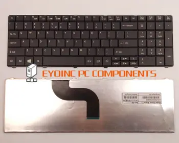 Nešiojamojo kompiuterio Klaviatūra Acer Aspire MP-09G33US-6981 JAV MP-09G33U4-6981W PK130PI1B00 JAV Versija