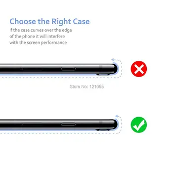 Privatumo Apsauga Screen Protector, iPhone Xs Max XR X 8 7 6s Anti-peeping Apsaugos Grūdinto Stiklo Plėvele Padengti 100vnt/daug