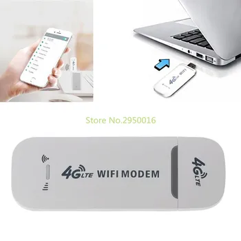 4G LTE USB Modemas, Tinklo Adapteris Su Wi-fi Hotspot SIM Kortelių Mini 4G Bevielio ryšio Maršrutizatorius Win XP, Vista 7/10 Mac 10.4 IOS Naujos C26