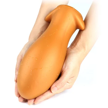 Super Didžiulis Minkštas Silikoninis Analinis Kaištis Chrizantemų Išangę Expander Suaugusiųjų Sekso Produktai Big Butt Plug Erotika Dildo Sekso Žaislai Moterims
