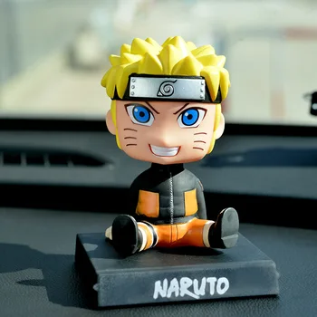 Tefanball Automobilių Puošyba, Anime Naruto Bobble Head Automobilių Apdailos Whirlpool Naruto Automobilių Prietaisų Skydelio Apdaila Dovana Žaislai