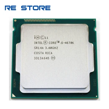 Intel Core i5 4670K Procesorius 3.4 GHz 6MB Socket LGA 1150 Quad-Core CPU SR14A
