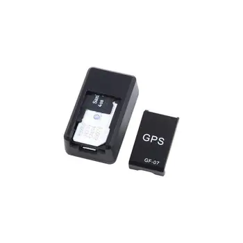 *MŪSŲ sandėlyje* Mini GPS Seklys GF-07 Nešiojamų Magnetinio GPRS Locator Anti-lost Įrašymo Visuotinio Sekimo Įrenginys, skirtas Transporto priemonė (Automobilis)