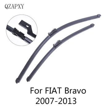 QZAPXY Valytuvų Mentės Fiat Bravo 2007 2008 2009 2010 2011 2012 2013 Automobilių Reikmenys Valytuvai