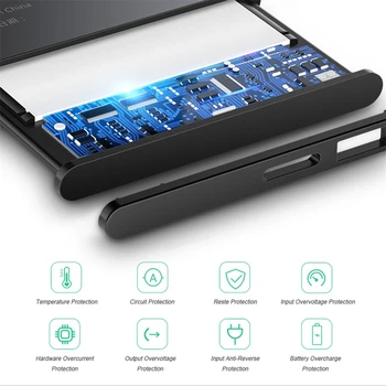 Baterija Xiaomi Redmi Raudona mi Pastaba 2 3 3 3 VNT., 4 4X Pro 4X 5, 5A Plius 6 6A 7 8 8T K20 Batery BN30 BN31 BN34 BN35 BN44 BN37 BN48
