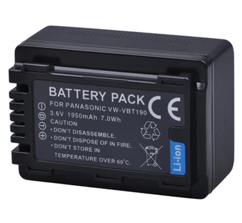 Baterija skirta Panasonic HC-V201, HC-V210, HC-V230, HC-V250, HC-V260, HC-V270, HC-V270K, HC-V270EB-K Full HD 